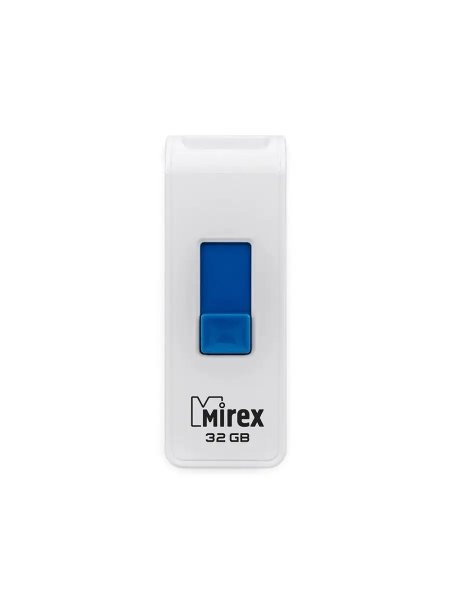 Флеш накопитель Mirex 13600-FMUWST32 32GB,Shot,USB 2.0,белый 13600-FMUWST32 13600-FMUWST32