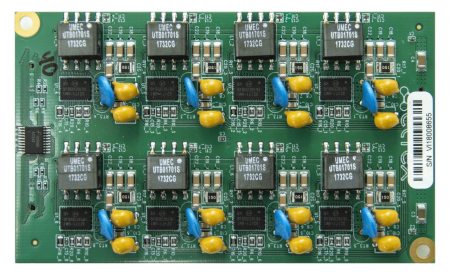 Субмодуль Eltex  аналоговых линий TAU-32M - M8OM8S-R (устанавливается в шасси TAU-32M.IP): 4 аналоговых порта FXO, 4 аналоговых порта FXS, реле для за 4FXS4FXO-R