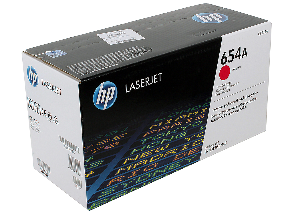 Kартридж Hewlett-Packard HP 654A Magenta LaserJet (CF333A) CF333A #2