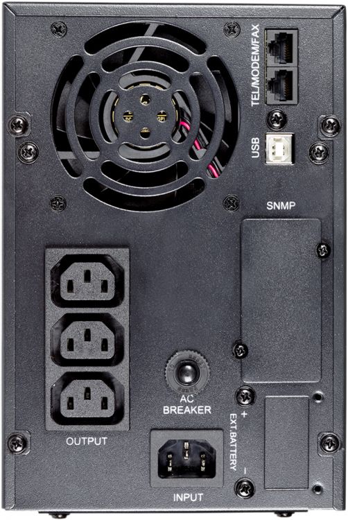 Источник бесперебойного питания Irbis Optimal  1000VA/800W, Line-Interactive, LCD, 3xC13 outlets, USB, SNMP Slot, Tower ISN1000ETI ISN1000ETI