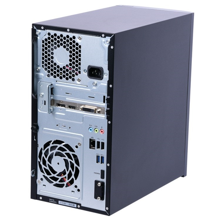 Персональный компьютер HP 460-p204ur Core i5-7400T, 8GB DDR4 2400 (1x8GB), 1TB, Intel HD Graphics 630, No ODD, No Keyboard&Mouse, black, Windows 10 64bit, 1Y Wty 4UD02EA 4UD02EA