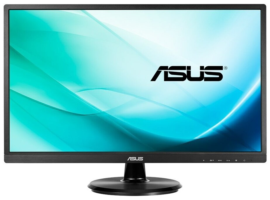 Монитор Asus  23.8" VA LED, 1920x1080, 5ms, 250cd/m2, 178°/178°, 3000:1 (100Mln:1), D-Sub, DVI, Tilt, Blue Light Filter & Flicker free, VESA, Black  VA249NA VA249NA
