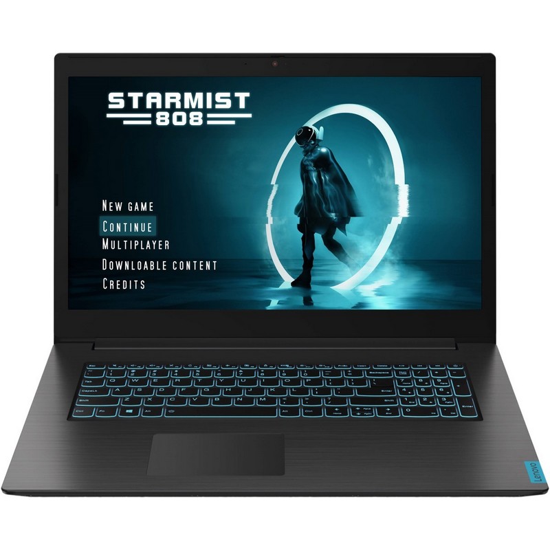 Ноутбук Lenovo IdeaPad L340-17IRH Core i5 9300H/16Gb/1Tb/SSD256Gb/nVidia GeForce GTX 1650 4Gb/17.3"/IPS/FHD (1920x1080)/Free DOS/black/WiFi/BT/Cam 81LL005HRK 81LL005HRK