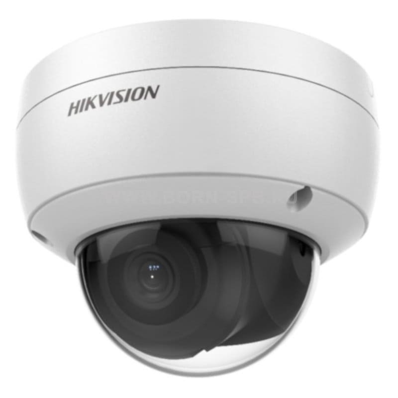 Видеокамера IP Hikvision DS-2CD2123G0-IU(6mm) 2Мп уличная купольная с EXIR-подсветкой до 30м DS-2CD2123G0-IU(6mm) DS-2CD2123G0-IU(6mm)