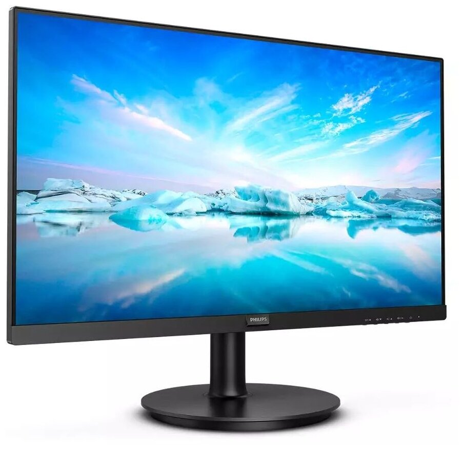 Монитор Philips 23,8" 242V8LA 1920x1080 75Гц VA LED 16:9 4ms D-Sub HDMI DP Mega Infinity DCR 3000:1 178/178 250cd Tilt Speakers Black 242V8LA/01 242V8LA/01