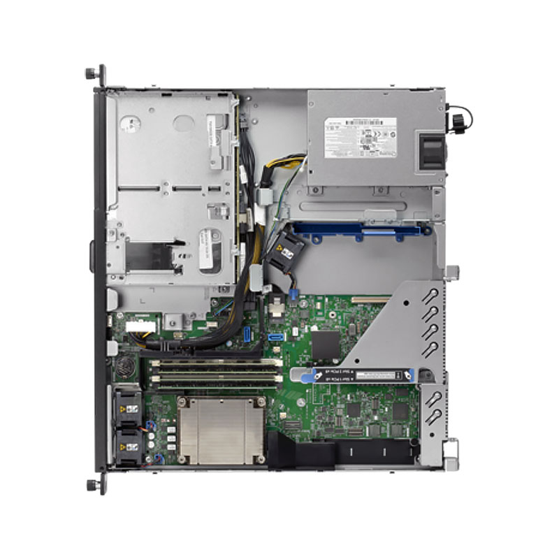 Сервер HPE DL20 Gen10 E-2124 Hot Plug Rack(1U)/Xeon4C 3.3GHz(8MB)/1x16GBU2D_2666/S100i(ZM/RAID 0/1/10/5)/noHDD(2)LFF/noDVD/iLOstd(no port)/3Fans(NHP)/2x1GbEth/FricShortRK/1x290W(NHP), analog 871429-B21 P06477-B21 P06477-B21