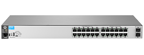 Коммутатор HPE 2530-24G 24 x 10/100/1000 + 2 x SFP+, Managed, L2, virtual stacking, 19" J9856A J9856A