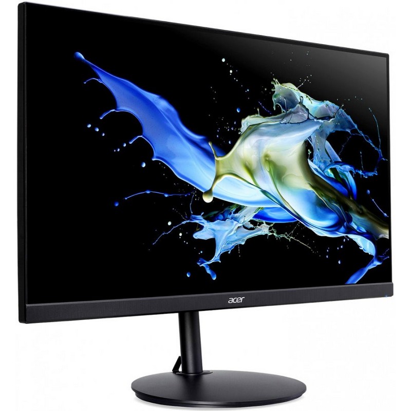 Монитор Acer 23.8" CB242Ybmiprx Black  с поворотом экрана (IPS, LED, Wide, 1920x1080, 75Hz, 1ms, 178°/178°, 250 cd/m, 100,000,000:1, +DP, +НDMI, +MM) UM.QB2EE.001 UM.QB2EE.001