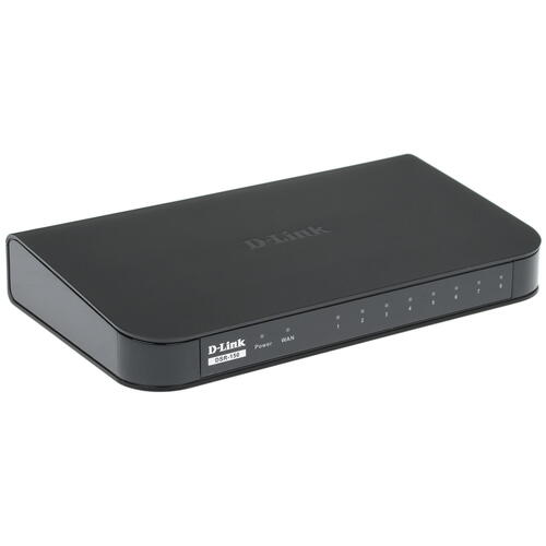 Маршрутизатор D-Link VPN Router with 1 10/100Base-TX WAN ports, 8 10/100Base-TX LAN ports and 1 USB ports, Firmware for Russia DSR-150 DSR-150/C1A