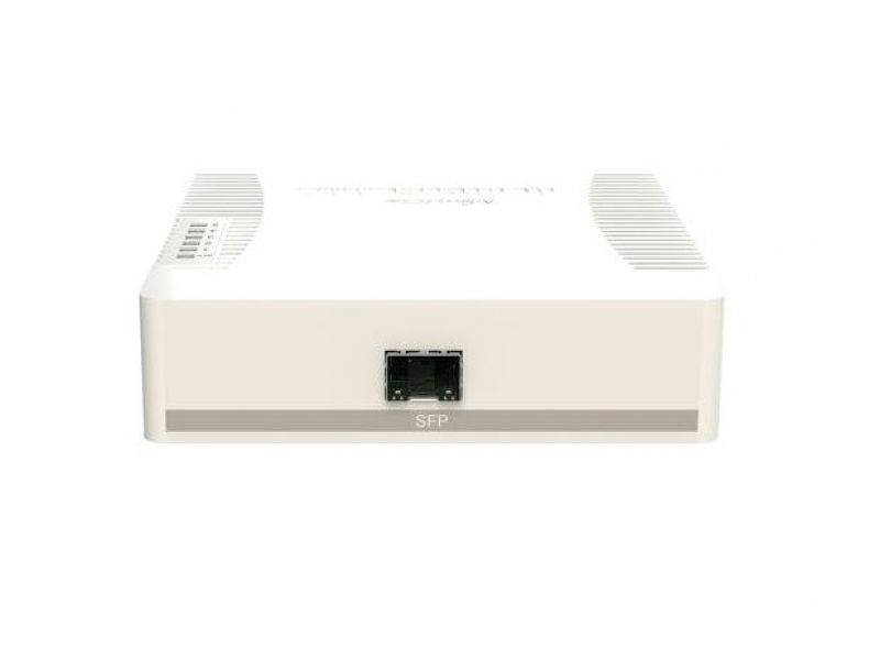 Коммутатор Mikrotik RB260GSP Smart Gigabit PoE Switch, 5xGLAN Ethernet Ports, 1xSFP cage and SwOS CSS106-1G-4P-1S CSS106-1G-4P-1S