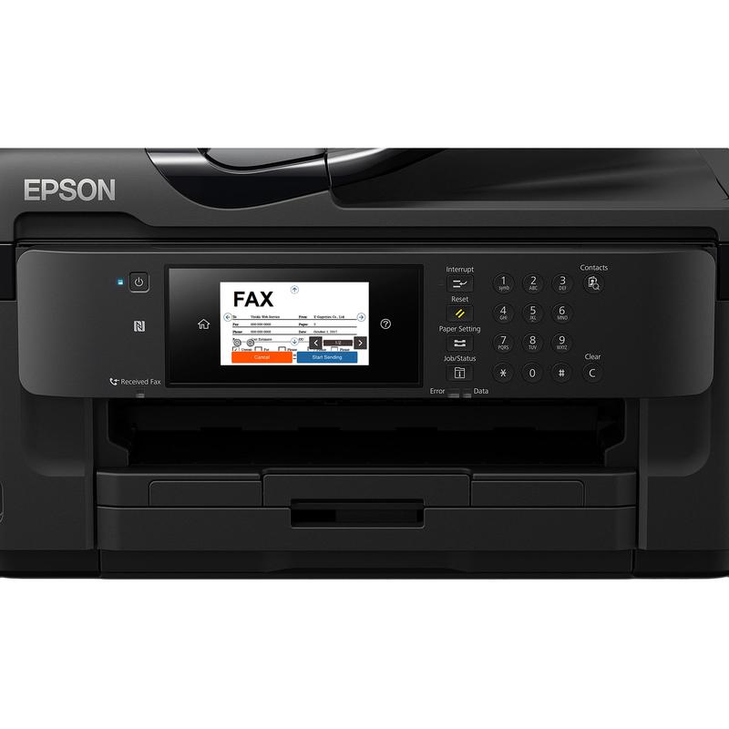 МФУ Epson WorkForce WF-7710DWF А3+, копир/принтер/сканер/факс, лоток 250л, ADF, Dupl, Eth, USB, WiFi C11CG36413 C11CG36413