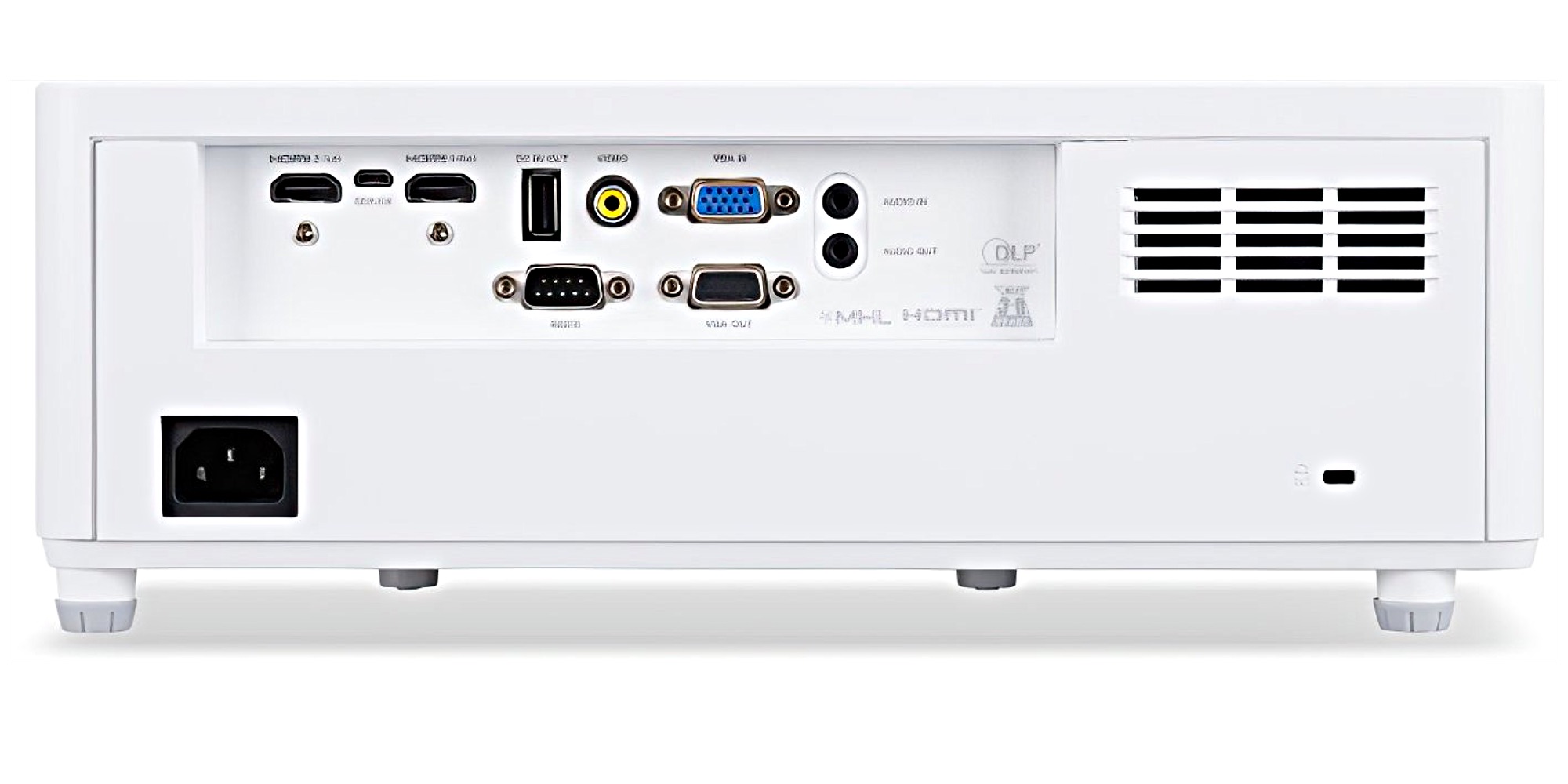 Проектор Acer XL1220 DLP XGA, 3100lm, 2000000/1, HDMI, Laser, 4.2kg, EURO Power EMEA MR.JTR11.001 MR.JTR11.001