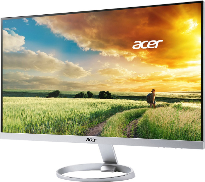 Монитор Acer 27" H277Hsmidx Silver IPS, 1920x1080, 4ms, 250 cd/m2, DCR 100M:1, DVI-D, HDMI, DP, 2Wx2, Headph.Out UM.HH7EE.002 UM.HH7EE.002