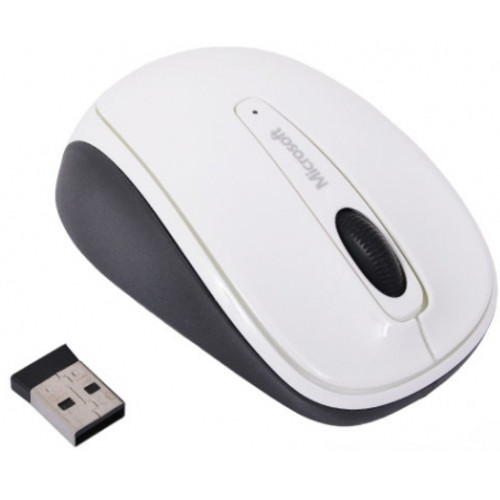 Мышь Microsoft Wireless Mobile 3500 White (1000dpi, BlueTrack™, FM, 3btn+Roll, 1xAA, nanoreceiver ) Retail GMF-00294 GMF-00294