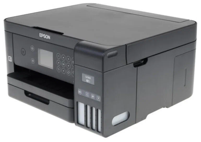 МФУ Epson L6160 Фабрика Печати А4, 4 цв., копир/принтер/сканер, Duplex, Ethernet, USB, WiFi C11CG21404 C11CG21404