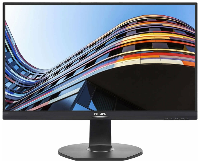 Монитор Philips 27" 271S7QJMB/00 1920x1080 IPS W-LED 16:9 5ms VGA HDMI DP 20M:1 178/178 250cd HAS Pivot Speakers Black 271S7QJMB/00 271S7QJMB/00