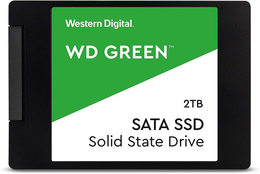 Твердотельный накопитель WD SATA 2Tb WDS200T2G0A Green 2.5" WDS200T2G0A WDS200T2G0A