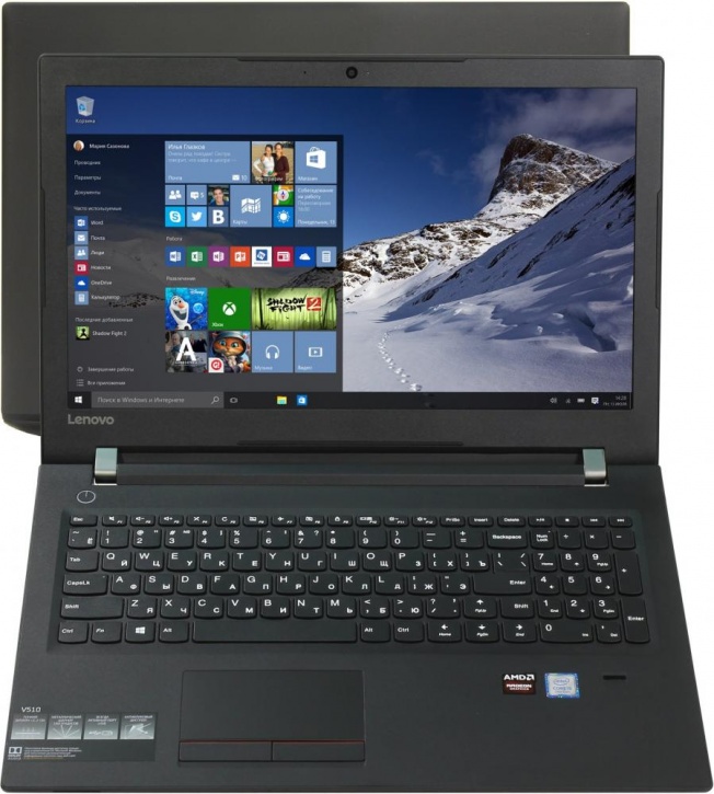 Ноутбук Lenovo V510-15 (black 15, 6 FHD i3-7100U, 8Gb, 256Gb SSD, DVDRW, DOS) (80WQ006SRK) 80WQ006SRK