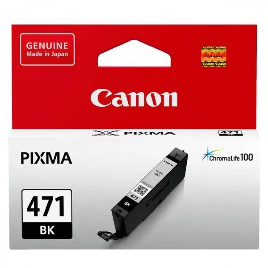 Картридж струйный Canon CLI-471BK 0400C001 черный для Canon MG5740/MG6840/MG7740 CLI-471BK