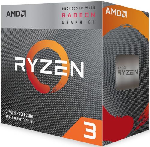 Процессор AMD  Ryzen 3 3200G AM4, 3.6GHz up to 3.7GHz/4x512Kb+4Mb, 4C/4T, Raven Ridge, 14nm, 65W, Radeon Vega 8 1100MHz YD3200C5FHBOX YD3200C5FHBOX
