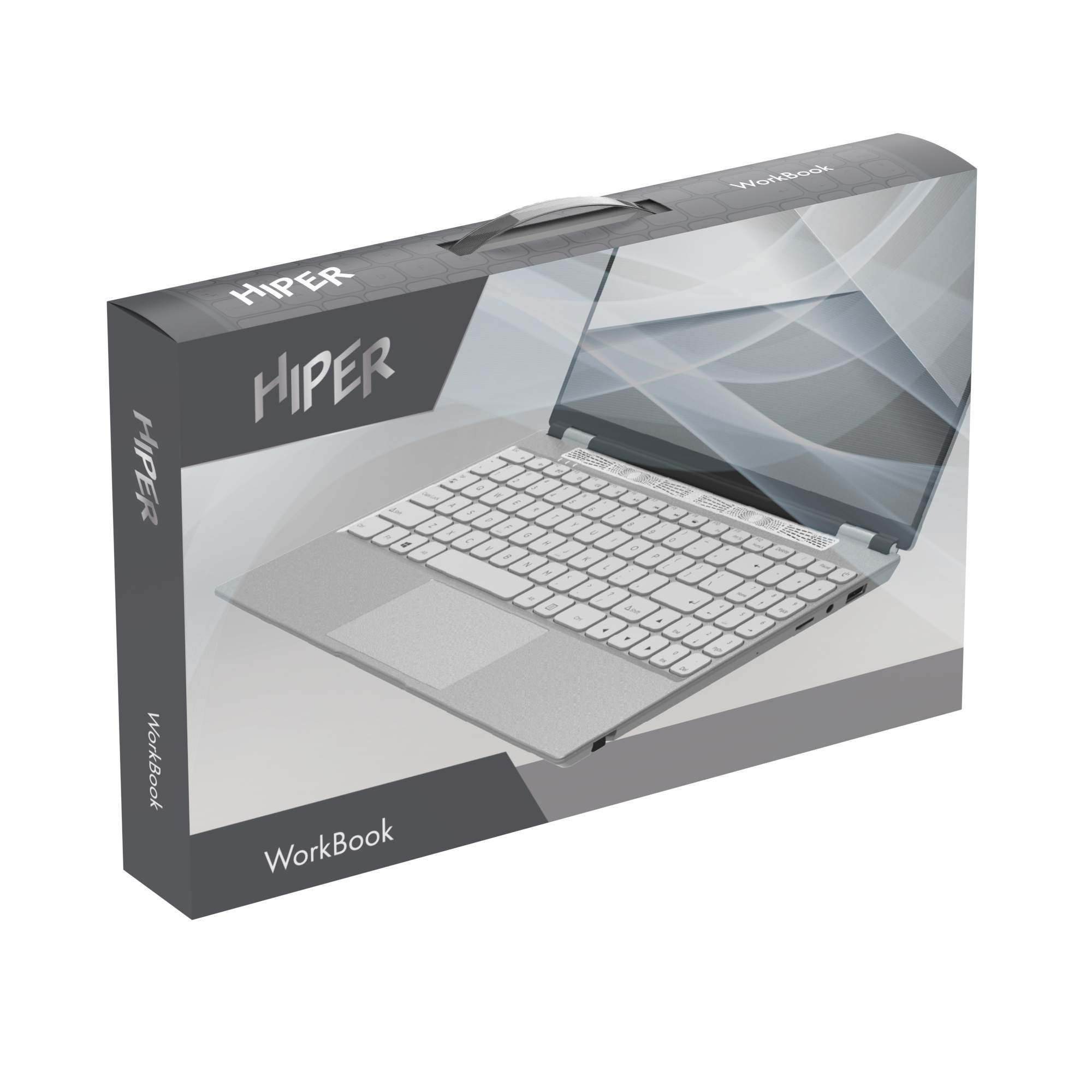 Ноутбук HIPER Workbook N1567RH silver 15.6" FHD IPS i3-10110U/8Gb/256Gb SSD/W10 TY410AXH TY410AXH