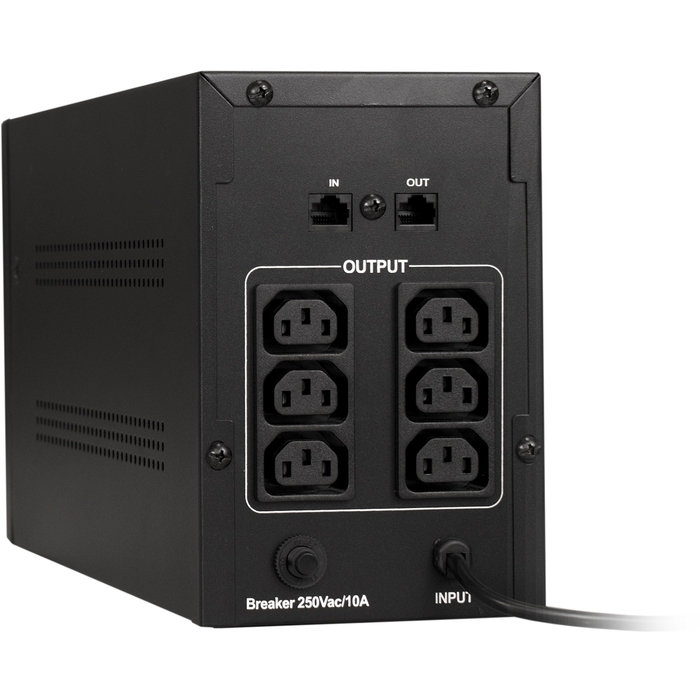 Источник бесперебойного питания Exegate SpecialPro Smart LLB-2200 2200VA/1300W, LCD, AVR, 6*IEC-C13, RJ45/11 EP285530RUS EP285530RUS