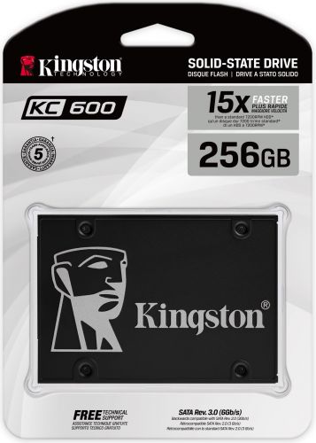 Твердотельный накопитель Kingston 256GB KC600 Series SKC600/256G {SATA3.0} SKC600/256G SKC600/256G