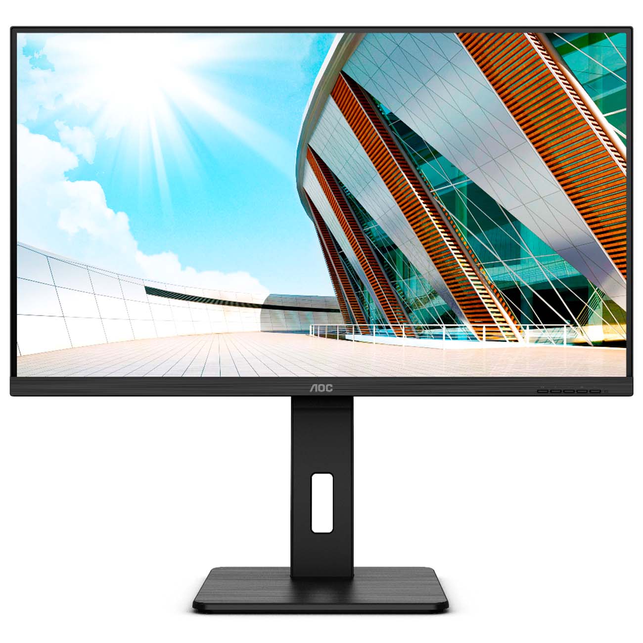 Монитор AOC 31,5" 3840x2160@60Гц VA LED 16:9 4ms 2*HDMI DP 4xUSB 3.2 50M:1 3000:1 178/178 350cd HAS Pivot Tilt Swivel Speakers Black U32P2 U32P2