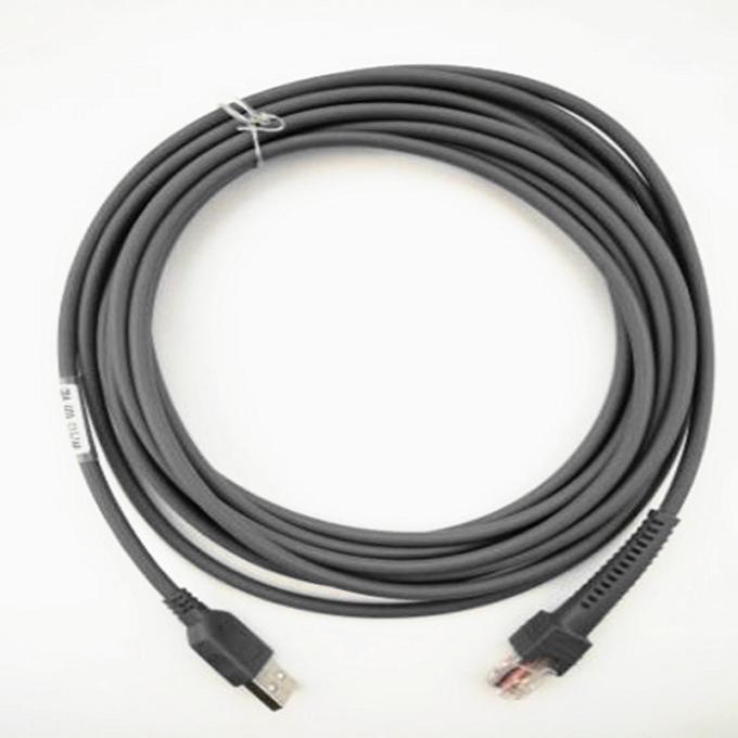 Кабель интерфейсный Zebra CBA-U10-S15ZAR USB: Series A Connector, 15ft. (4.6m) Straight CBA-U10-S15ZAR CBA-U10-S15ZAR #1