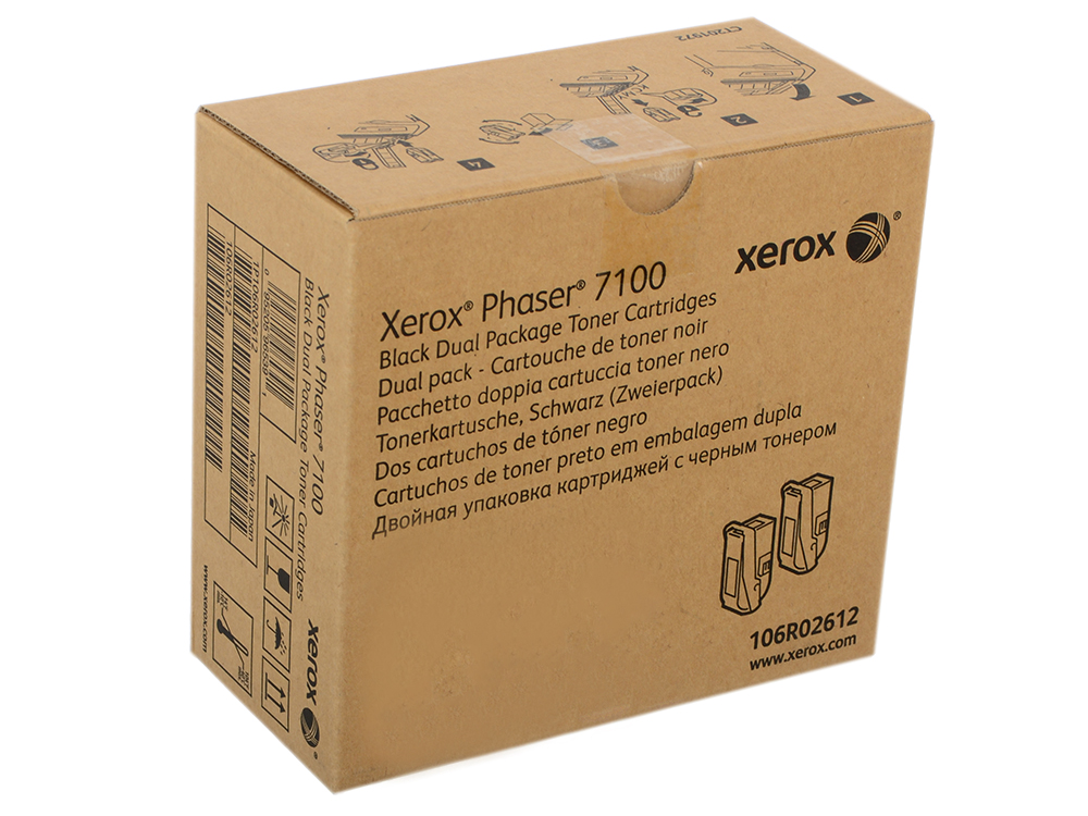 Тонер XEROX Phaser 7100 черный (10K) (106R02612) 106R02612