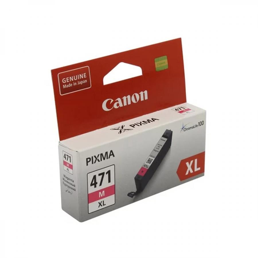 Картридж струйный Canon CLI-471XLM пурпурный для Canon Pixma MG5740/MG6840/MG7740 (0348C001) 0348C001 #1