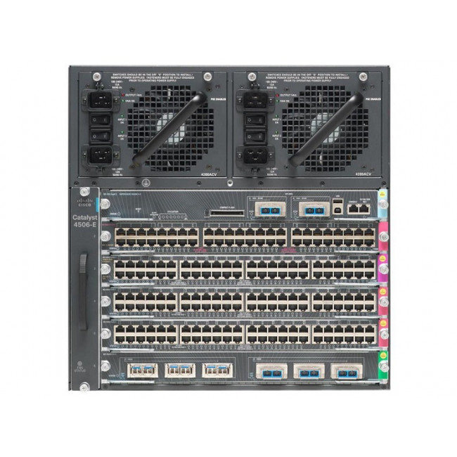 WS-C4506-E шасси Cat4500 E-Series 6-Slot Chassis, fan, no ps WS-C4506-E