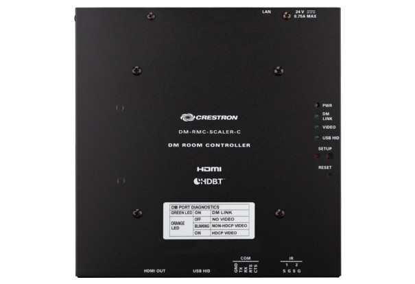 Приемник сигналов Crestron DigitalMedia 8G™ Fiber Receiver & Room Controller w/Scaler DM-RMC-SCALER-S DM-RMC-SCALER-S #4
