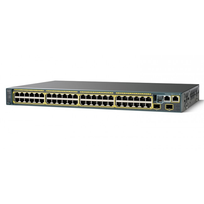 Комммутатор Cisco 48 GigE, 2 x SFP LAN Lite WS-C2960S-48TS-S WS-C2960S-48TS-S