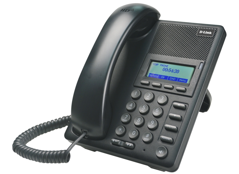 Телефон D-Link VoIP Phone, 1 10/100Base-TX WAN port and 1 10/100Base-TX LAN port DPH-120S/F1B DPH-120S/F1B