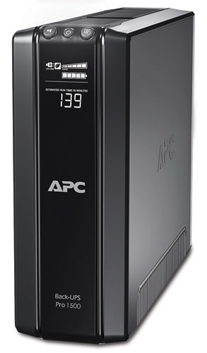 Источник бесперебойного питания APC Back-UPS Pro Power Saving RS, 1500VA/865W, 230V, AVR, 10xC13 (5 Surge & 5 batt.), USB BR1500GI BR1500GI