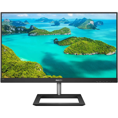 Монитор Philips 27" 278E1A черный IPS LED 16:9 HDMI M/M матовая 1000:1 350cd 178гр/178гр 3840x2160 DisplayPort 4.78кг 278E1A(00/01) 278E1A(00/01)