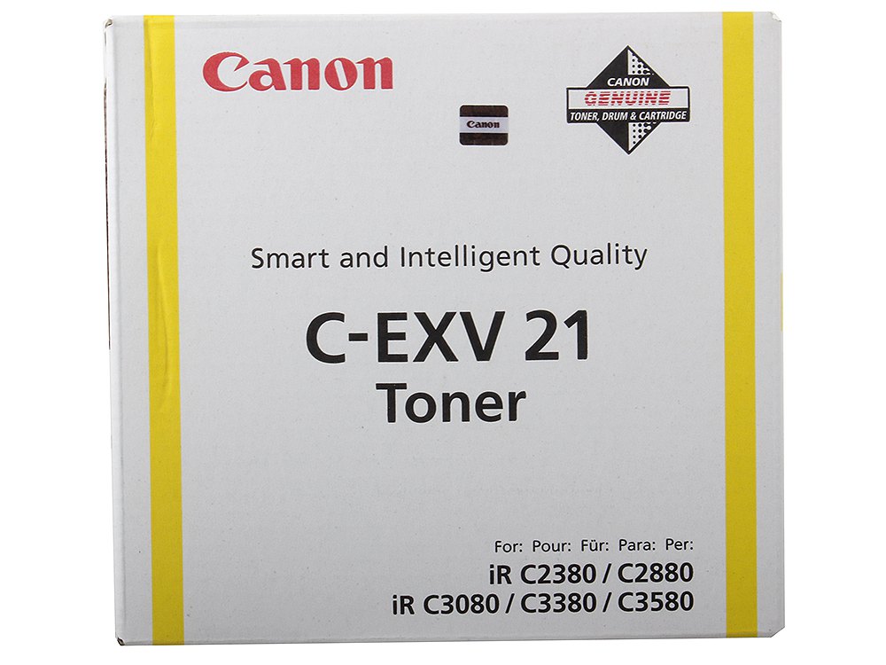 Тонер Canon C-EXV 21 желтый для iRC2880/3380/3880 (14К) 0455B002 0455B002