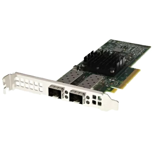 Сетевой адаптер  DELL Broadcom 57412 Dual Port 10Gb SFP+, PCIe, w/o Tranceivers, Low Profile 540-BBVL 540-BBVL
