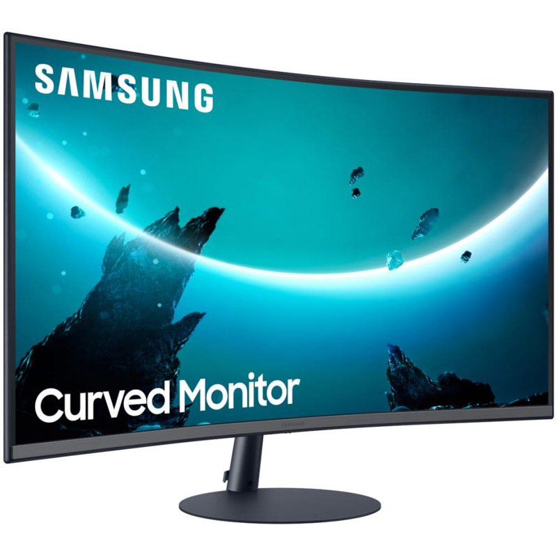 Монитор Samsung 31.5" C32T550FDR темно-серый VA LED 4ms 16:9 HDMI M/M матовая 3000:1 250cd 178гр/178гр 1920x1080 D-Sub DisplayPort FHD 6.4кг LC32T550FDRXEN LC32T550FDRXEN