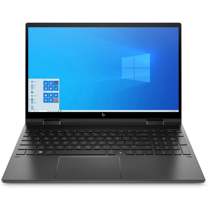 Ноутбук HP Envy 15x360 15-ee0022ur 15.6"(1920x1080 IPS)/Touch/AMD Ryzen 7 4700U(2Ghz)/16384Mb/512PCISSDGb/noDVD/Int:AMD Radeon Integrated Graphics /Cam/WiFi/51WHr/war 1y/Nightfall Black /W10 + fingerprint 47G07EA 47G07EA