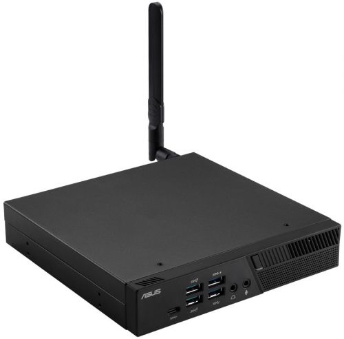 Персональный компьютер ASUS Mini PC PB60-BP938ZV Pentium G5400T/8Gb/256Gb SSD/1x USB 3.2 Gen 1 Type-C/5x USB 3.1/2x USB 2.0/1 x HDMI/RJ45/Wi-Fi 802.11 a/b/g/n/BT5 /Windows 10 Pro/1,2Kg/Black 90MS01E1-M09400 90MS01E1-M09400