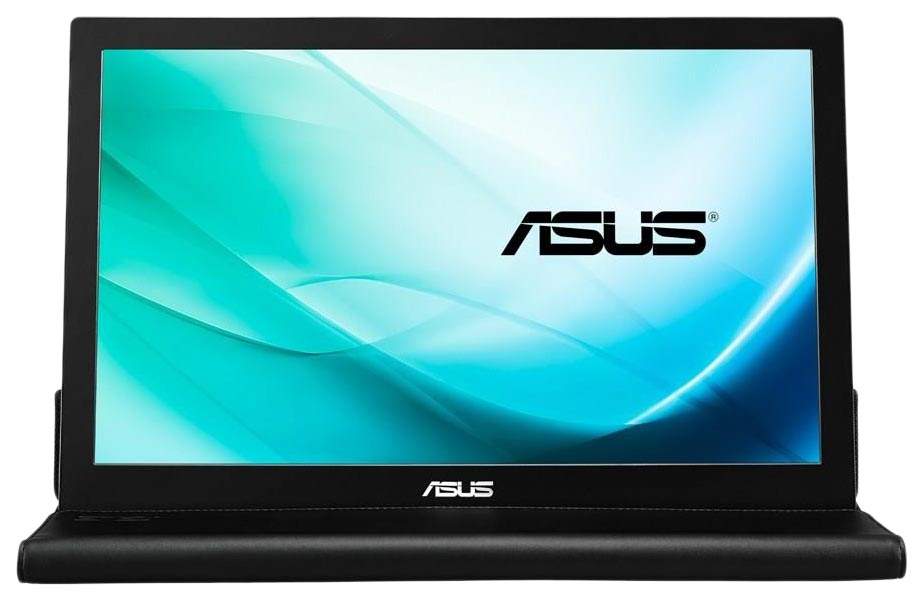 Монитор ASUS 15.6" MB169B+ USB-Portable Monitor, LED, 1920x1080, 14ms, 250cd/m2, 600:1, 160°/160°, USB 3.0x1, Pivot Auto-Rotate, Ultra-slim, 0.8Kg, Smart Case, Dark Grey 90LM0183-B01170 90LM0183-B01170