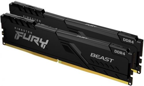 Модуль памяти Kingston FURY Beast 16Гб (2х8Гб) 3200MHz CL16 Black KF432C16BBK2/16 KF432C16BBK2/16