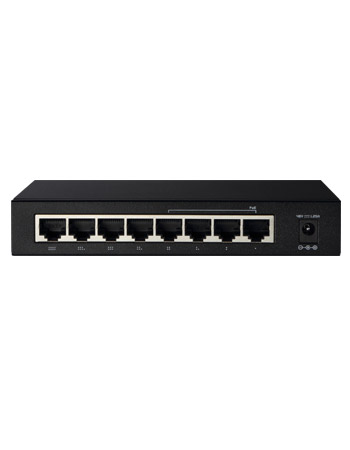 Коммутатор TOTOLINK 8-ми портовый Fast Ethernet с 4-мя PoE портами 10/100Мбит/с 802.11af, до 15,4W на порт, питание 48V 1.3A, металлический корпус SW804P SW804P