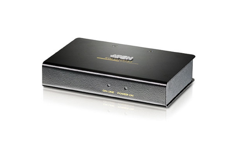 Удлинитель ATEN VGA/SVGA+KBD+MOUSE PS2, 150 м., 1xUTP Cat5e, HD-DB15+2x6MINIDIN, Female, с KVM-шнуром CE250A-A7-G CE250A-A7-G