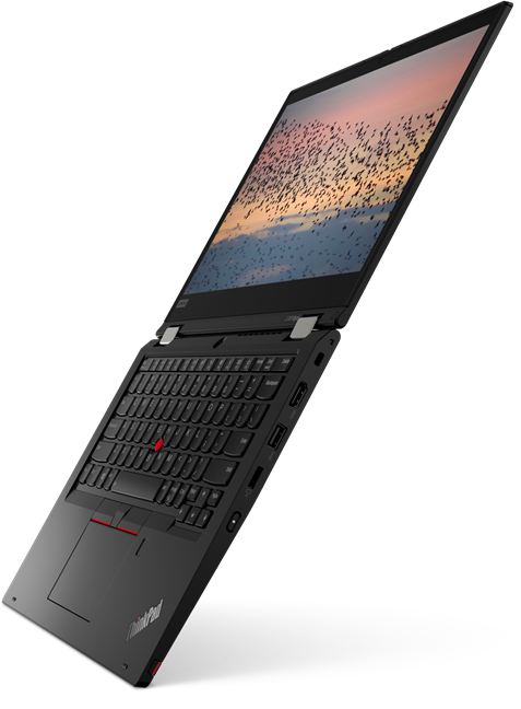 Ноутбук Lenovo ThinkPad L13 Yoga 13.3FHD_IPS_GL_300N_MT/ CORE_I3-10110U_2.1G_2C_MB/ 8GB(8X8GX16)_DDR4_2666/ 256GB_SSD_M.2_2280_NVME_TLC_OP/ / INTEGRATED_GRAPHICS/ NONE,IR&HD_CAMERA_W/MIC/ KYB_RUS/ pen/ W10_PRO/ BLACK 20R50002RT 20R50002RT
