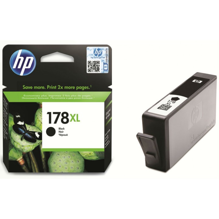 Картридж струйный HP №178XL черный для PS B8553/C5383/C6383/D5463/B109/C110/C410 550 стр. (CN684HE) CN684HE