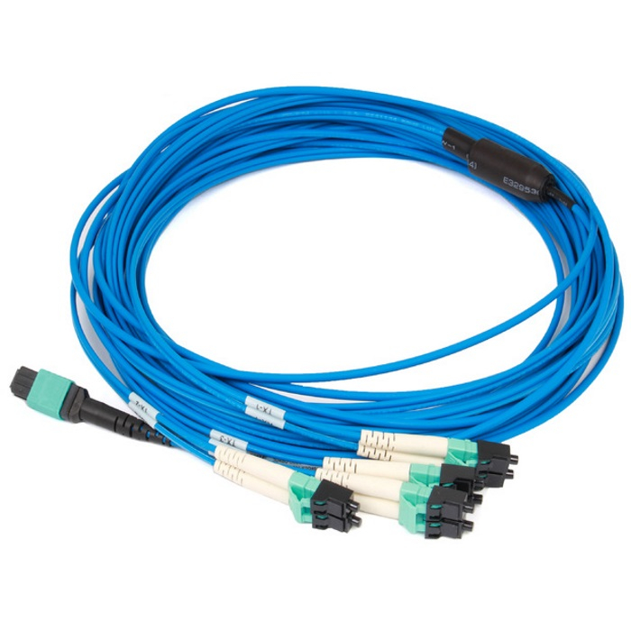 Кабель HPE Multi Fiber Push On to 4 x Lucent Connector 15m Cable K2Q47A K2Q47A