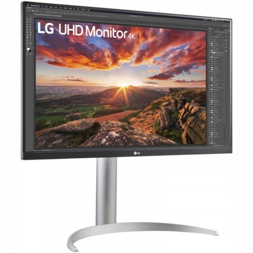 Монитор LG 27" UltraFine 27UP850-W черный IPS LED 16:9 HDMI M/M матовая HAS 400cd 178гр/178гр 3840x2160 DisplayPort Ultra HD USB 5.9кг 27UP850-W.AEU 27UP850-W.AEU